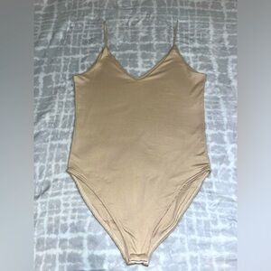 gaze beige bodysuit - NWOT
